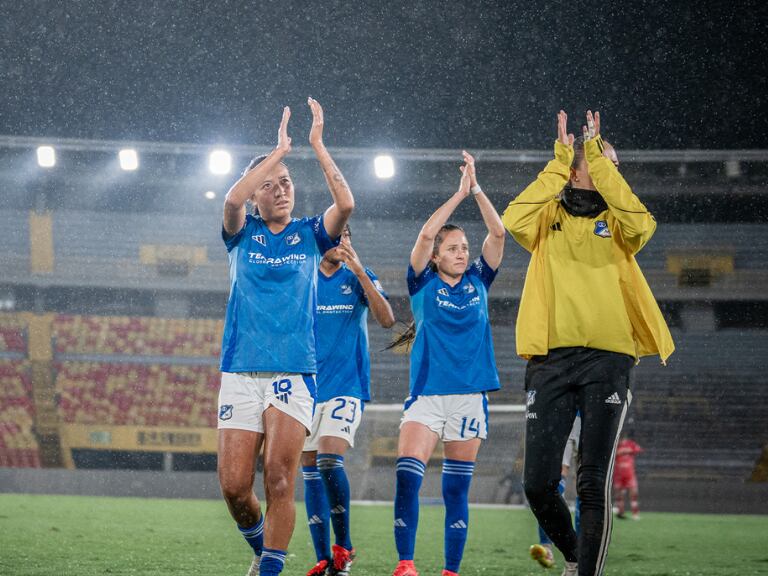 Millonarios en la Liga Femenina - Tomado de Redes sociales de Millonarios