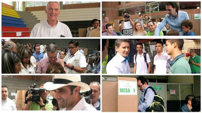 Aspirantes a la Alcaldía de Medellín y Gobernación de Antioquia