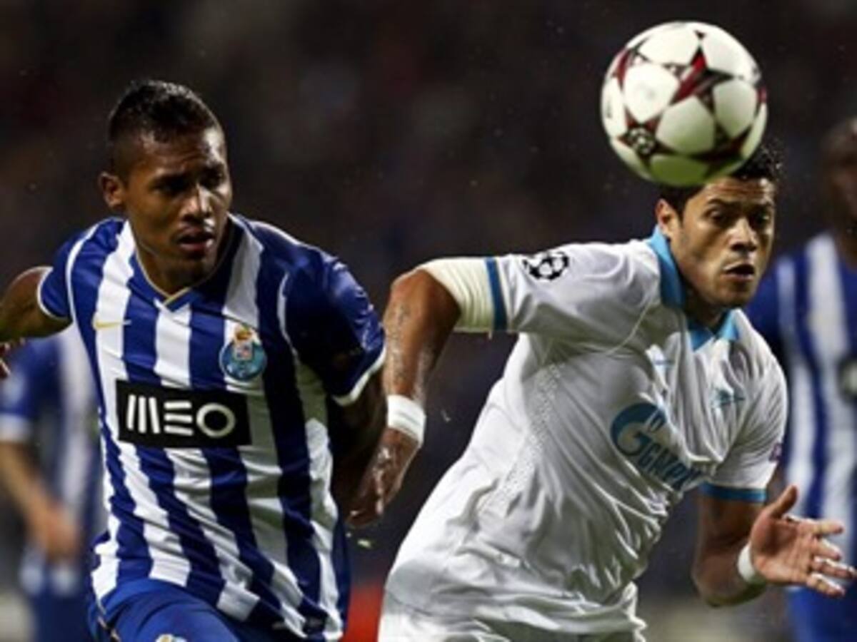 Hulk fue verdugo de pase gol contra Oporto, en su casa
