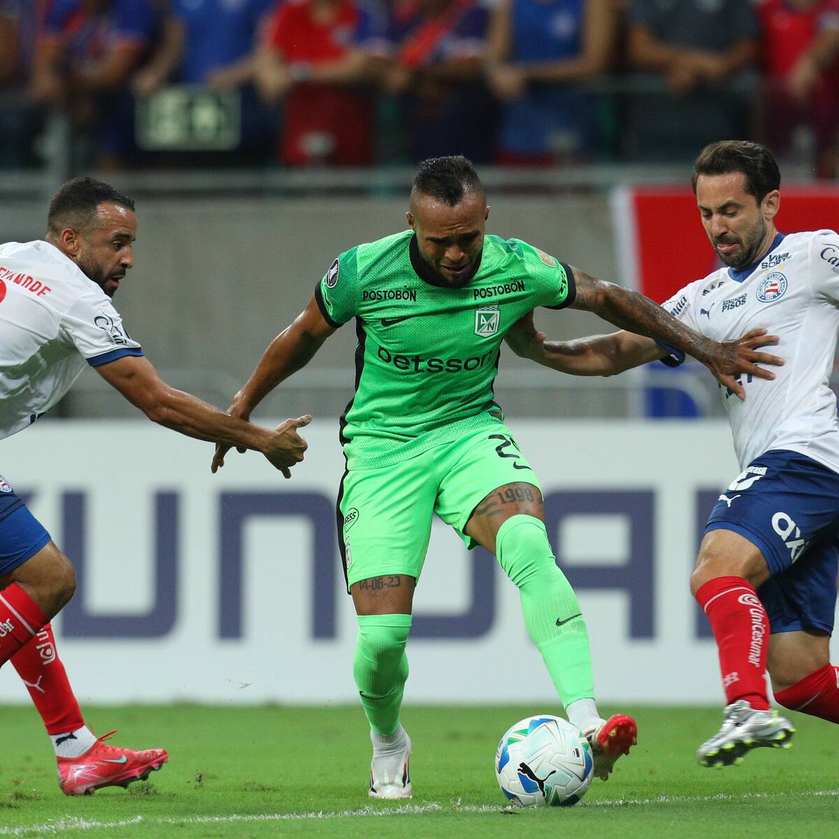 Nacional pierde con Bahía y así queda la tabla de posiciones en Copa Libertadores