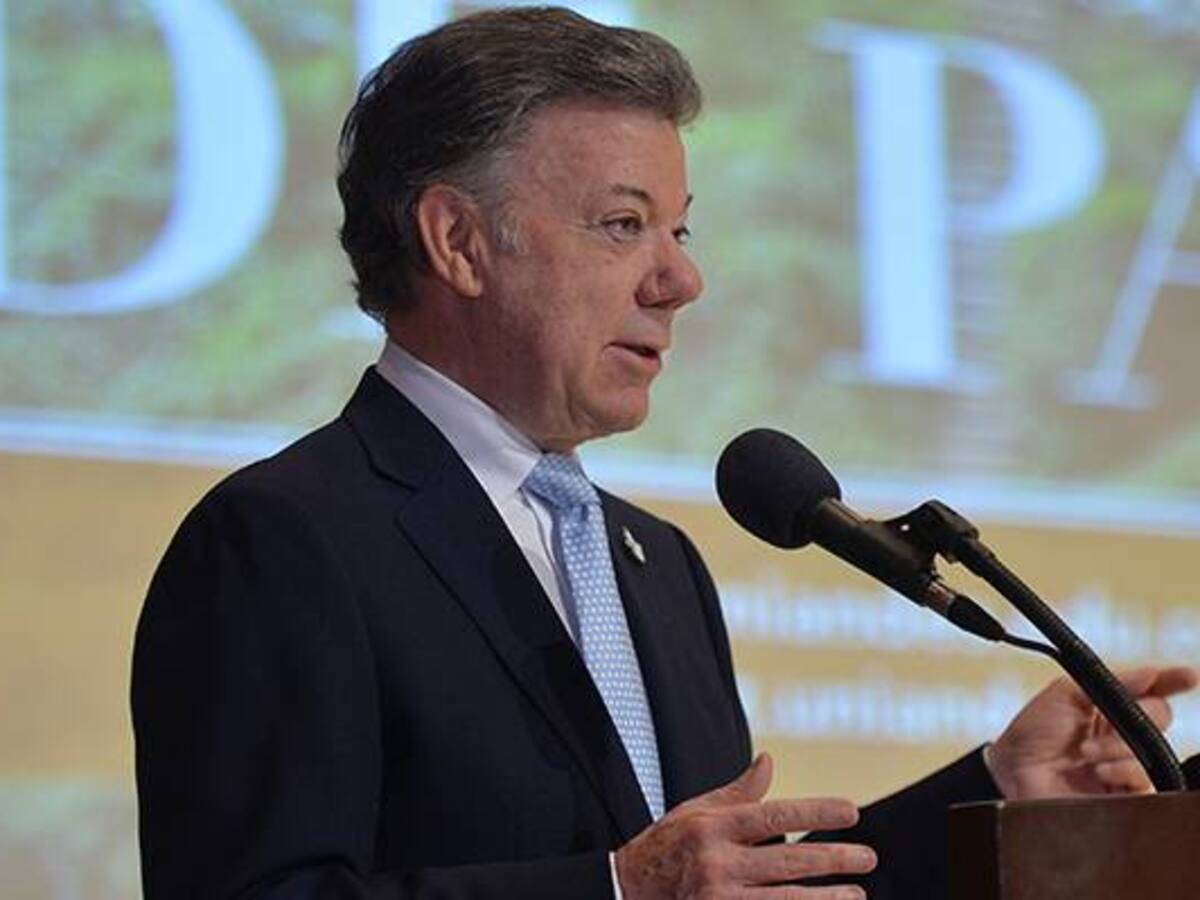 Reitero mi compromiso de que los colombianos refrendarán el proceso de paz: Santos