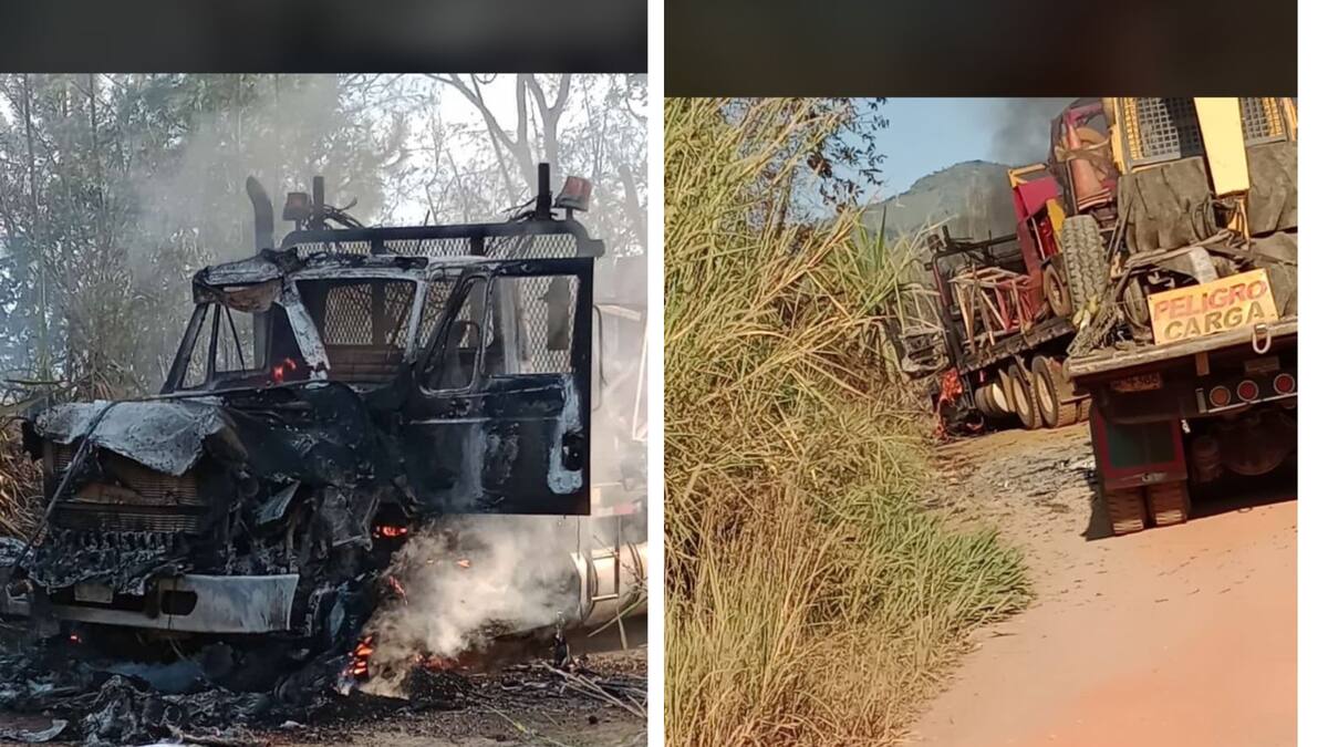 Disidencias estarían detrás de incendios forestales y de dos vehículos en Dagua