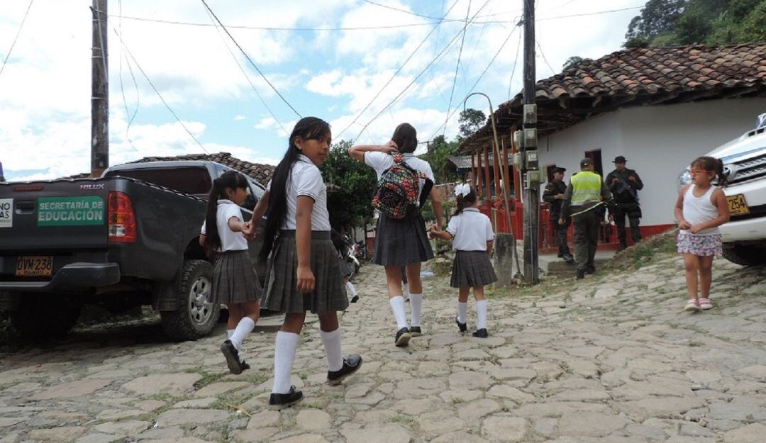 Regreso a clases en Caldas