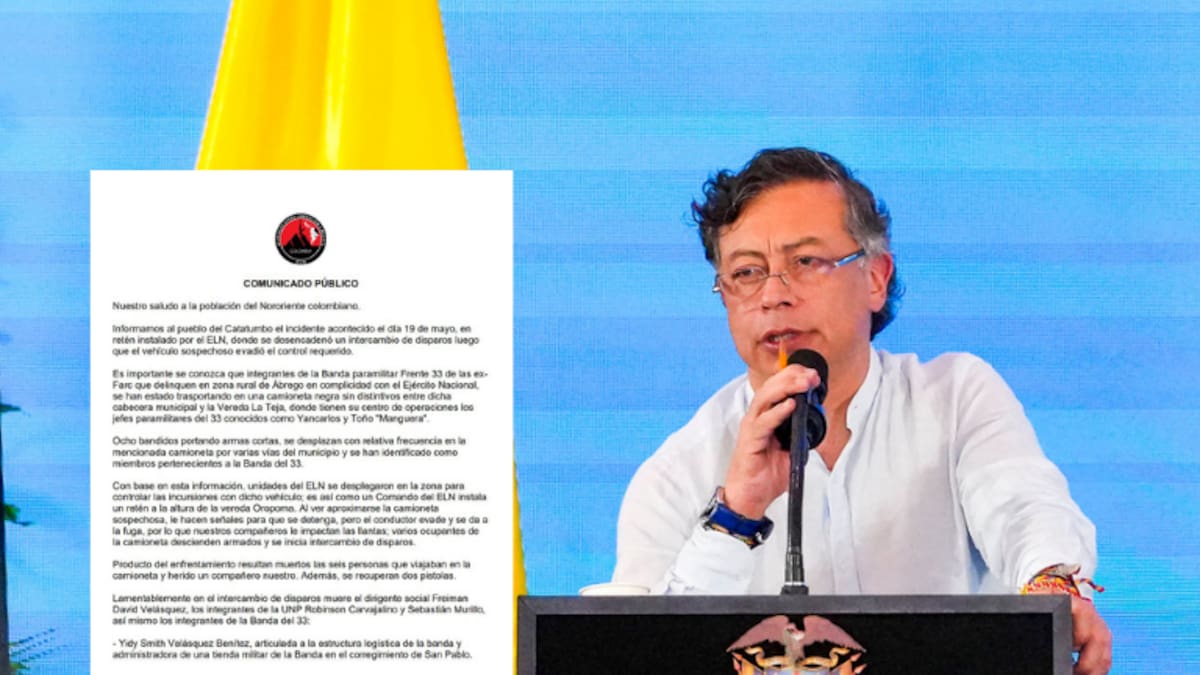 Petro tras masacre en Ábrego: “El ELN entró en la lista de asesinatos de la UNP”