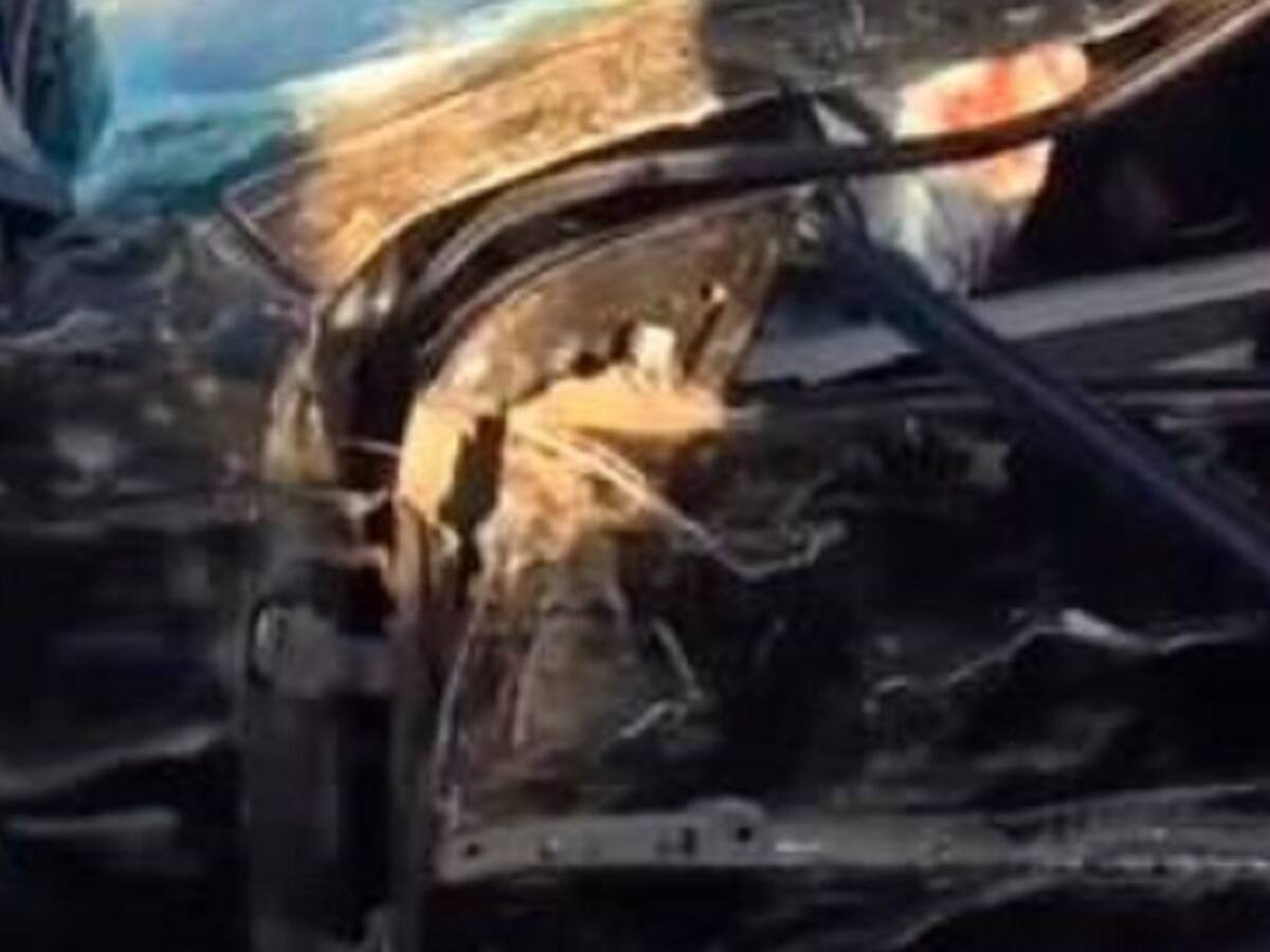 Un hombre muerto y una mujer herida dejó accidente en Vía al Mar