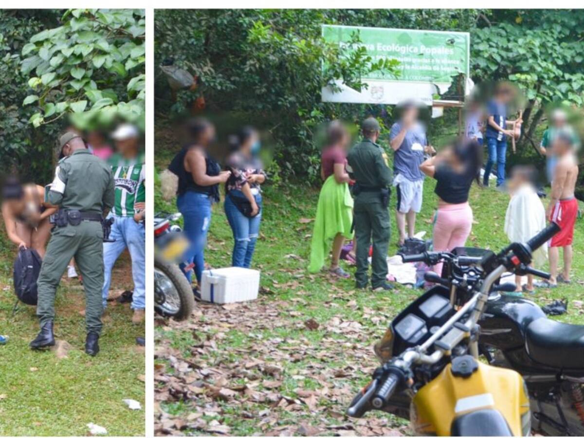 Sorprenden a 45 personas de paseo en un balneario de Segovia, Antioquia