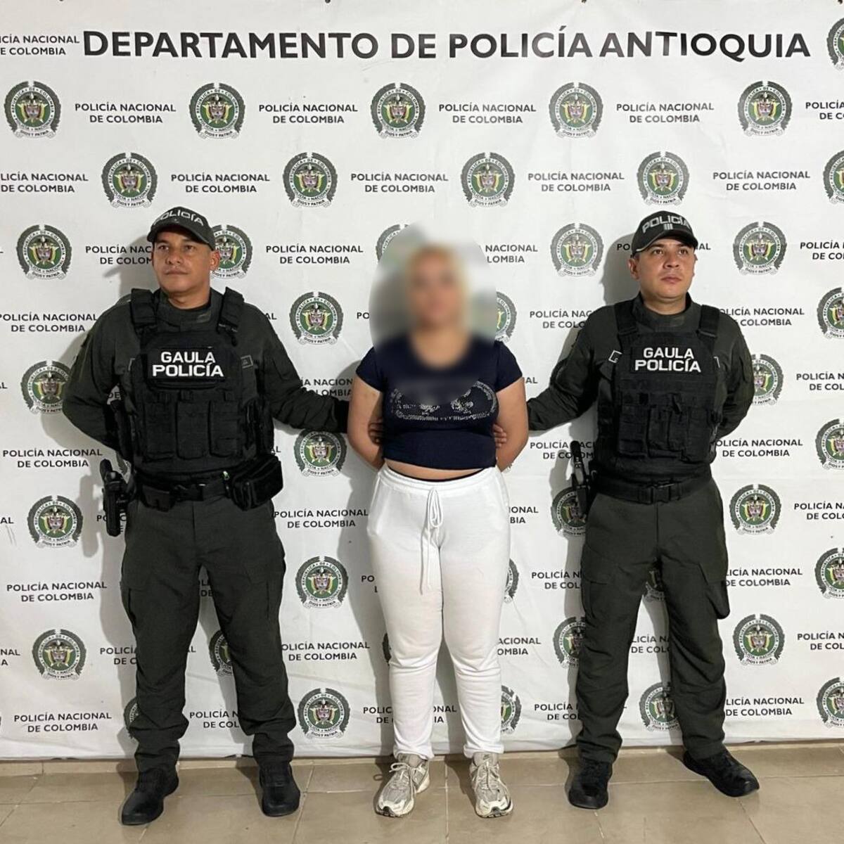 Capturada mujer que extorsionaba a un policía para no difundir videos íntimos del uniformado