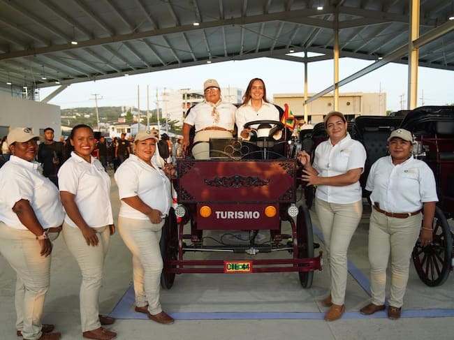 Fueron seis mujeres beneficiadas. // Alcaldía de Cartagena