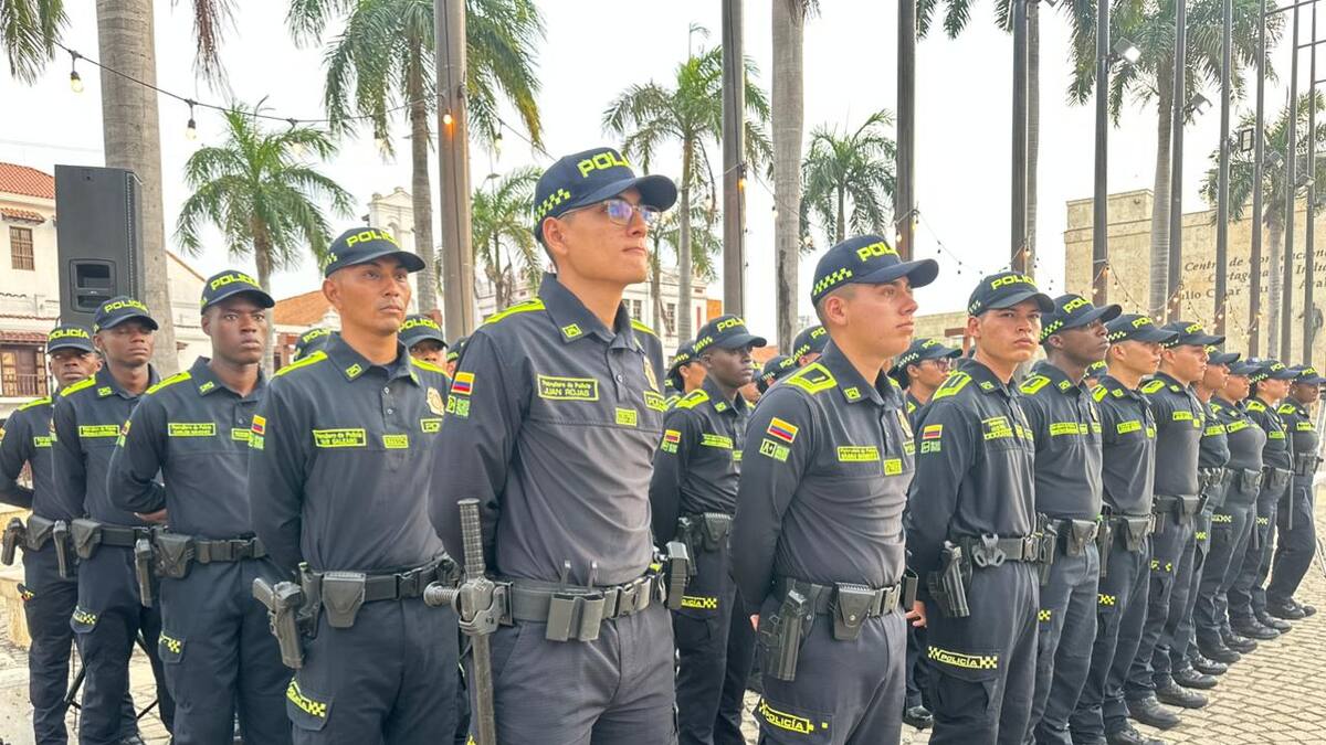 Más de 3 mil policías blindarán a Cartagena y su área metropolitana en Nochebuena