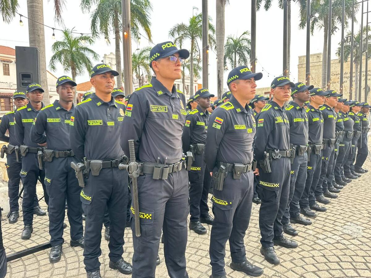 Más de 3 mil policías blindarán a Cartagena y su área metropolitana en Nochebuena