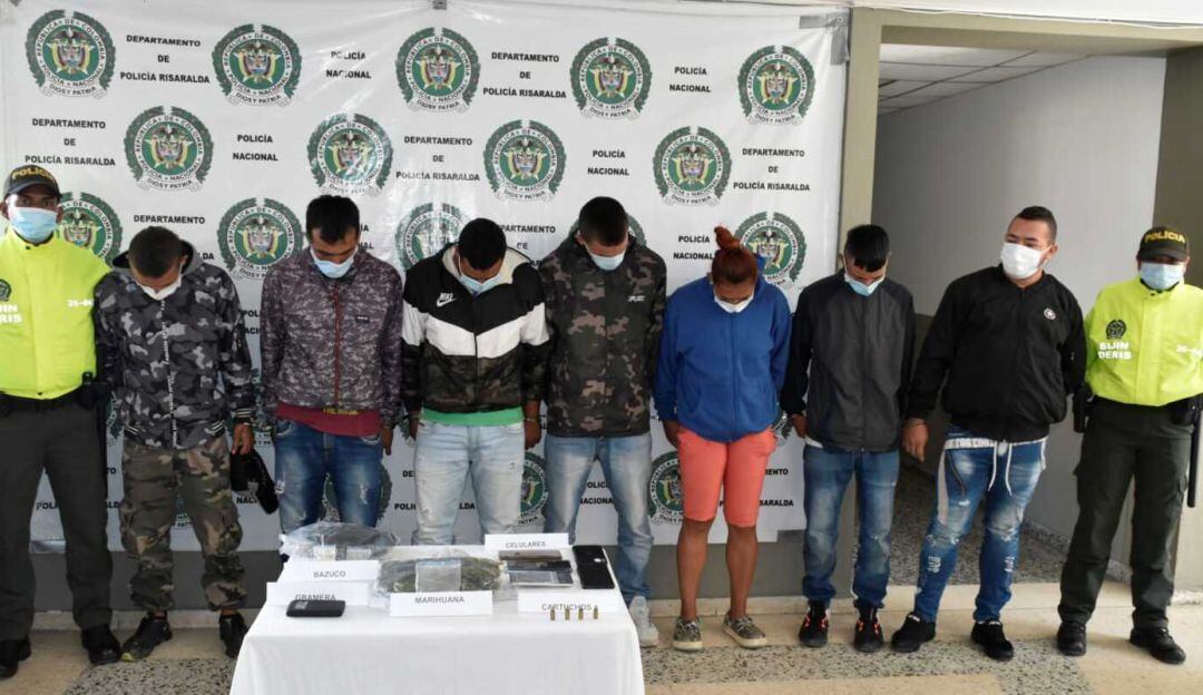 Desarticulación de bandas delincuenciales.