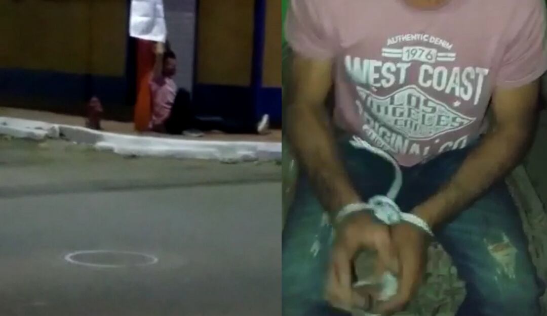 Nuevo caso de persona amarrada