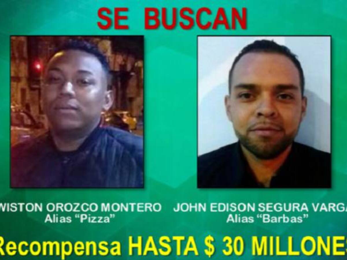 Capturan dos hombres involucrados en homicidio de un policía en Bogotá