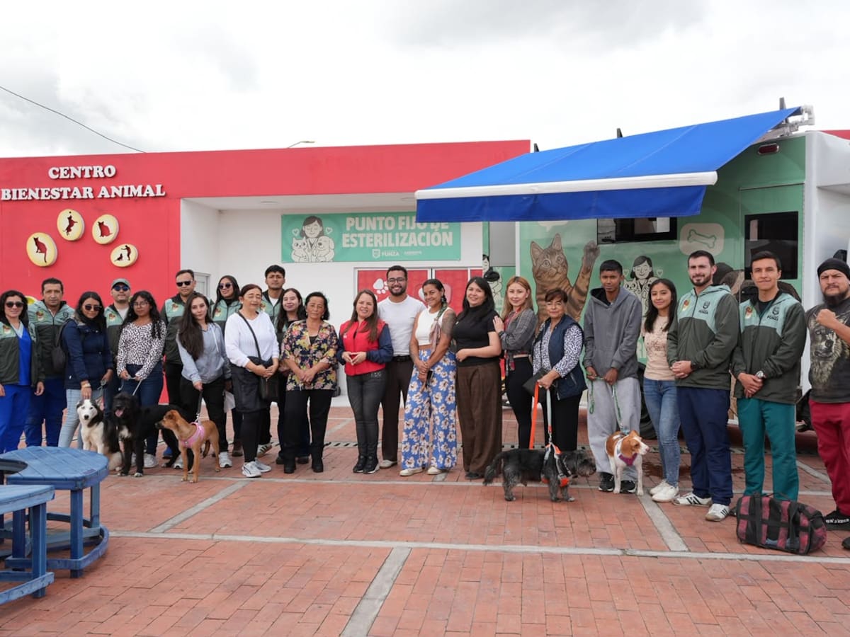 Funza inaugura el primer punto fijo de Esterilización Animal municipal del país