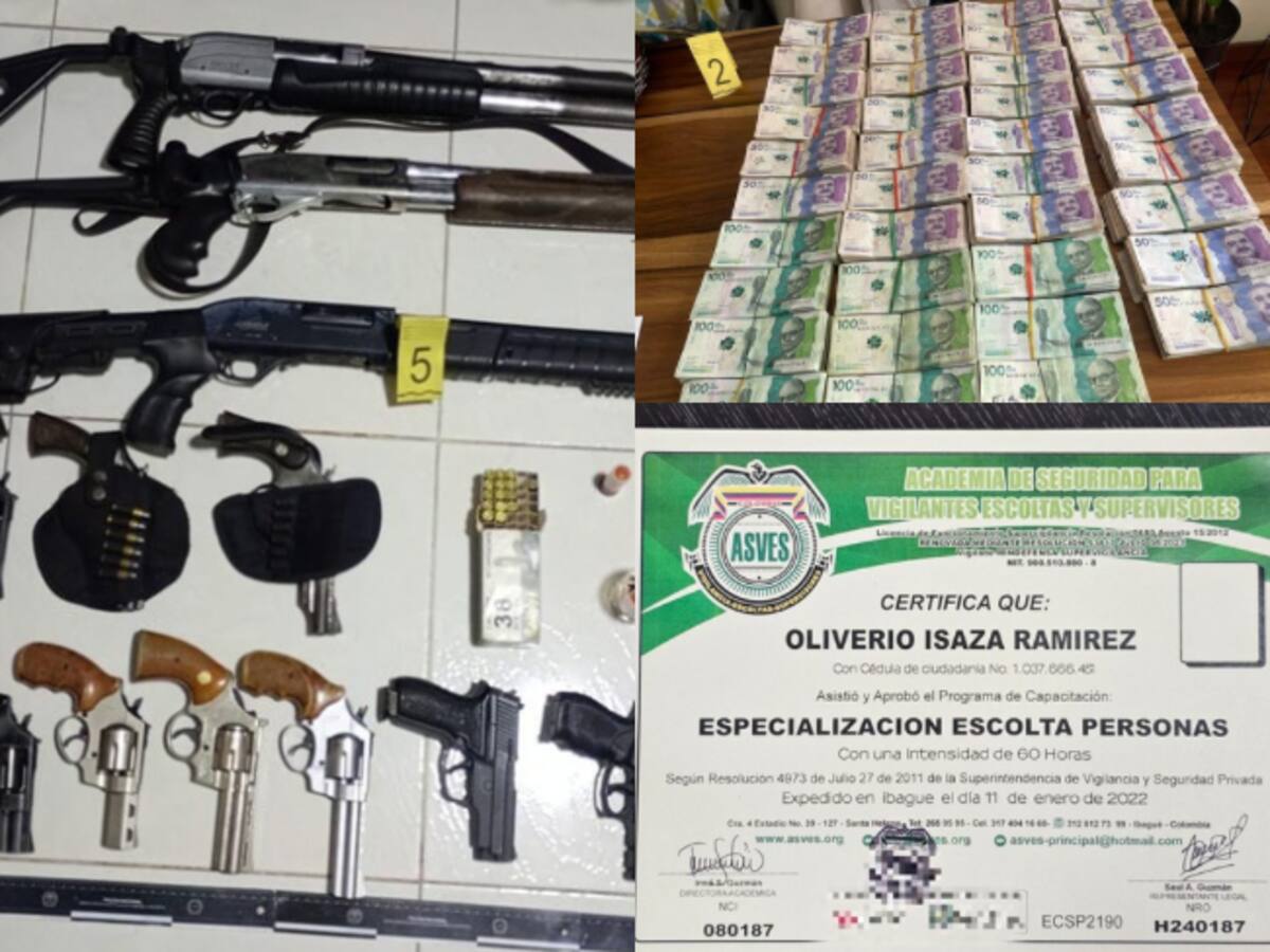 SAE y Supervigilancia abren procesos contra empresas que otorgaban diplomas de escolta a criminales