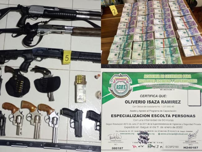 Empresas certificaban a delicuentes como alias “Terror” en seguridad privada.