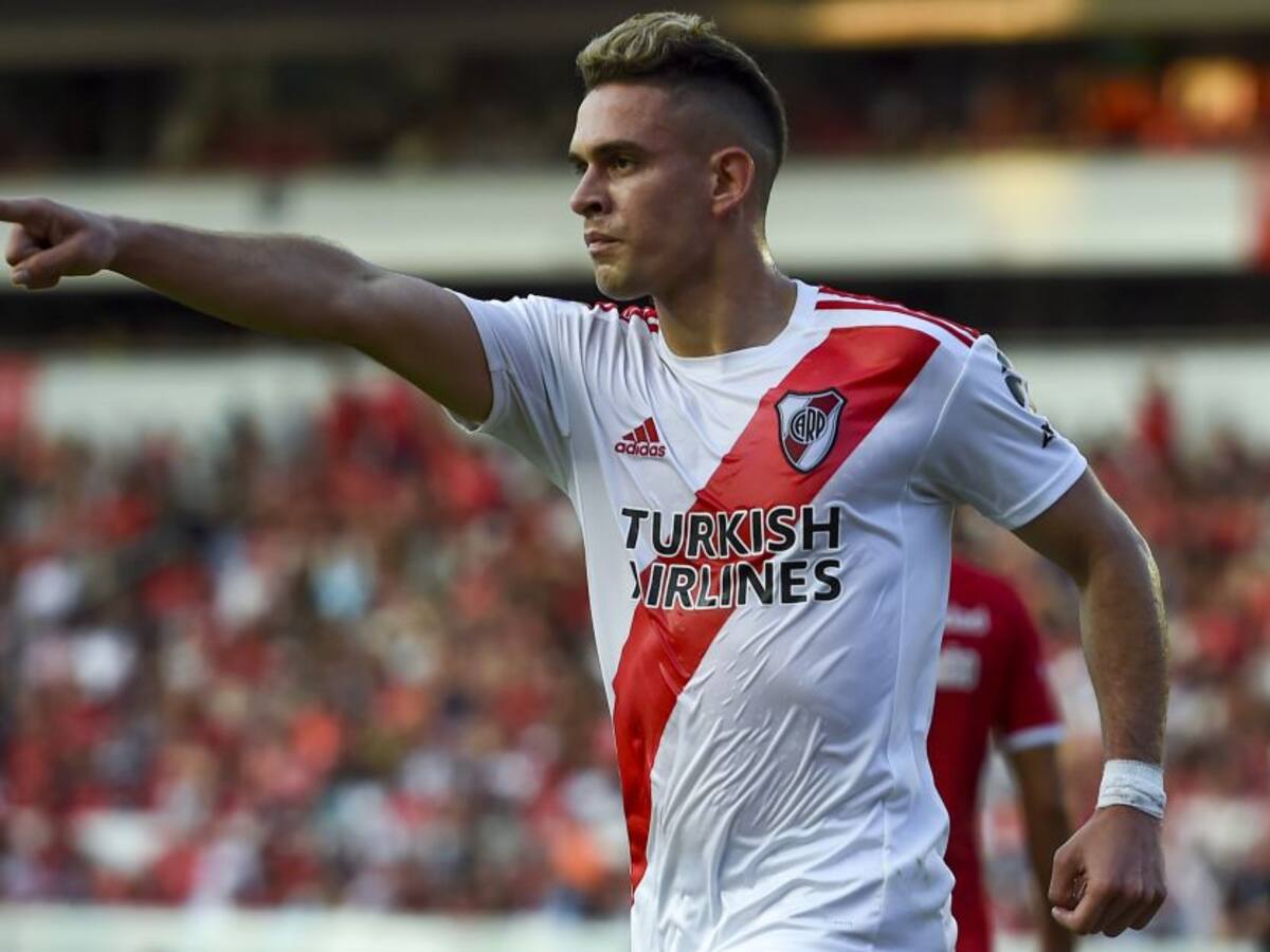 ¡'Maquina'! Con doblete de Santos Borré, River es líder en Argentina
