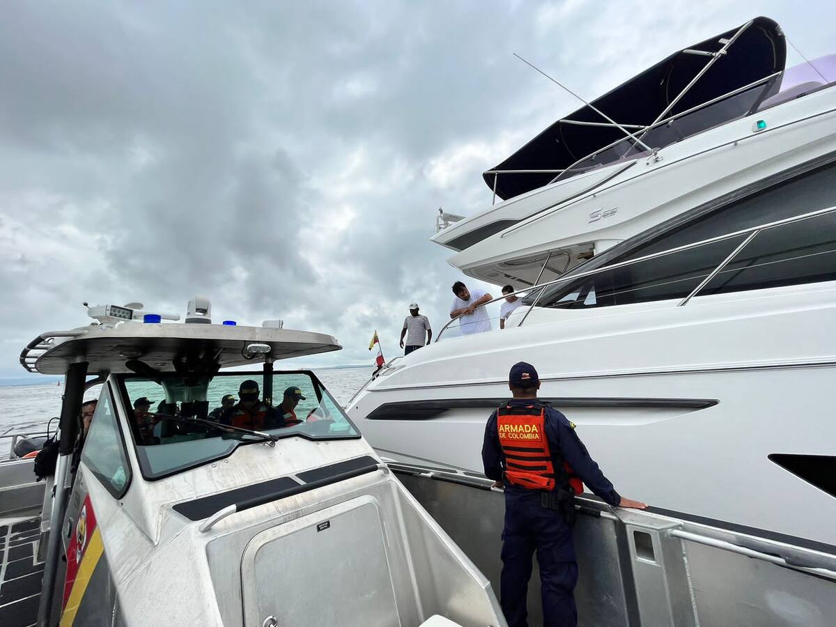 Dos embarcaciones intervenidas por no contar con normatividad marítima