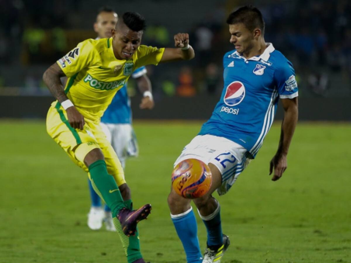 Nacional Vs. Millonarios: edición 251 del clásico del fútbol colombiano