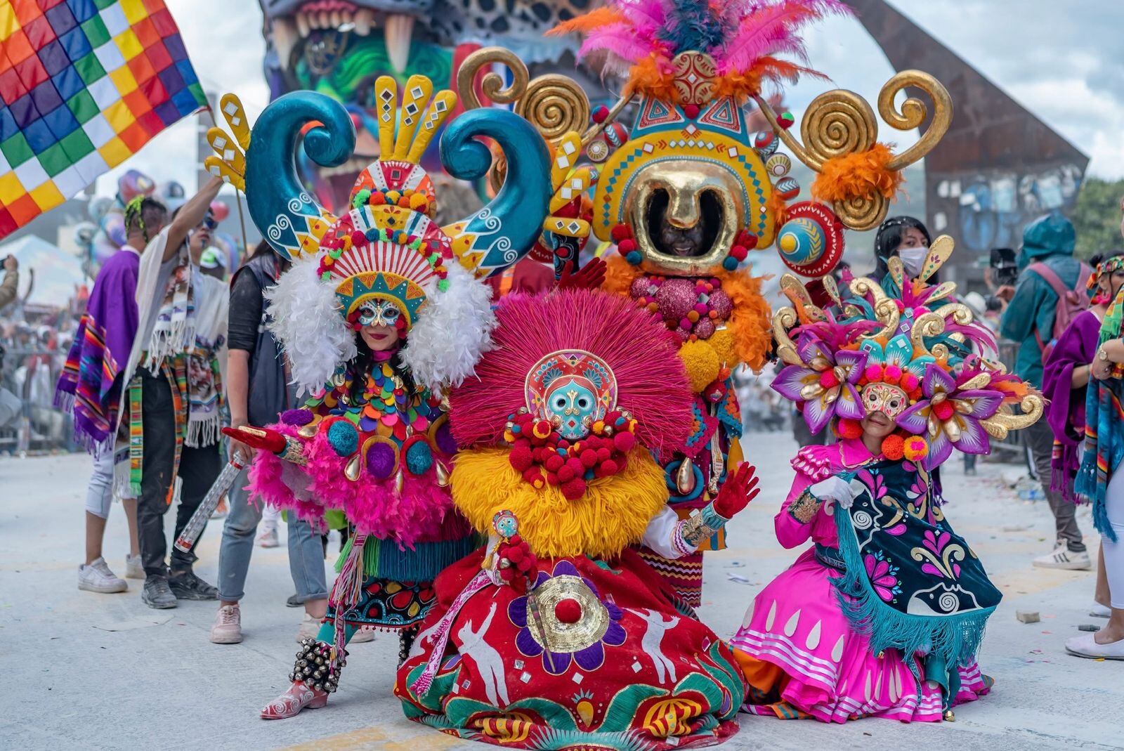 Disfraz Dayra Benavides. Foto: Leonardo Sánchez