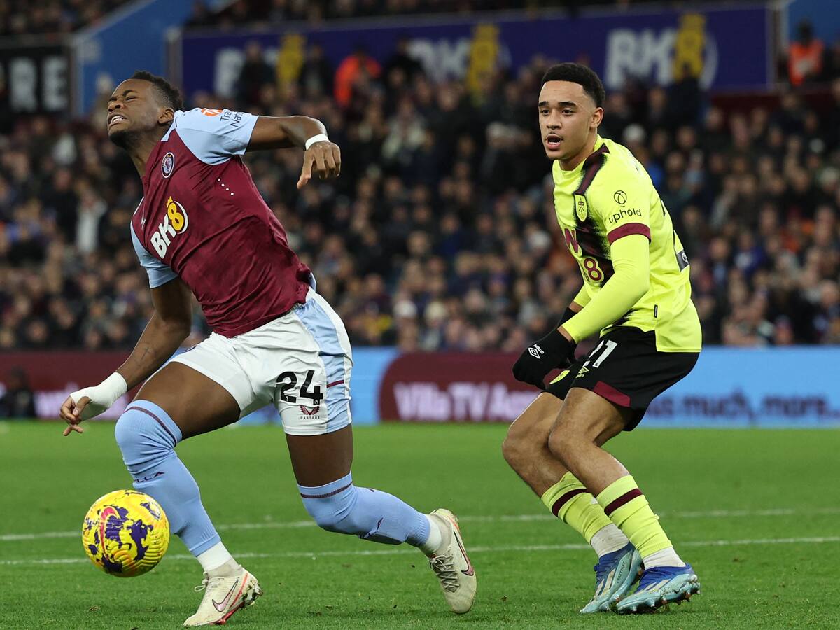 Jhon Jader Durán, clave en triunfo agónico del Aston Villa sobre el Burnley