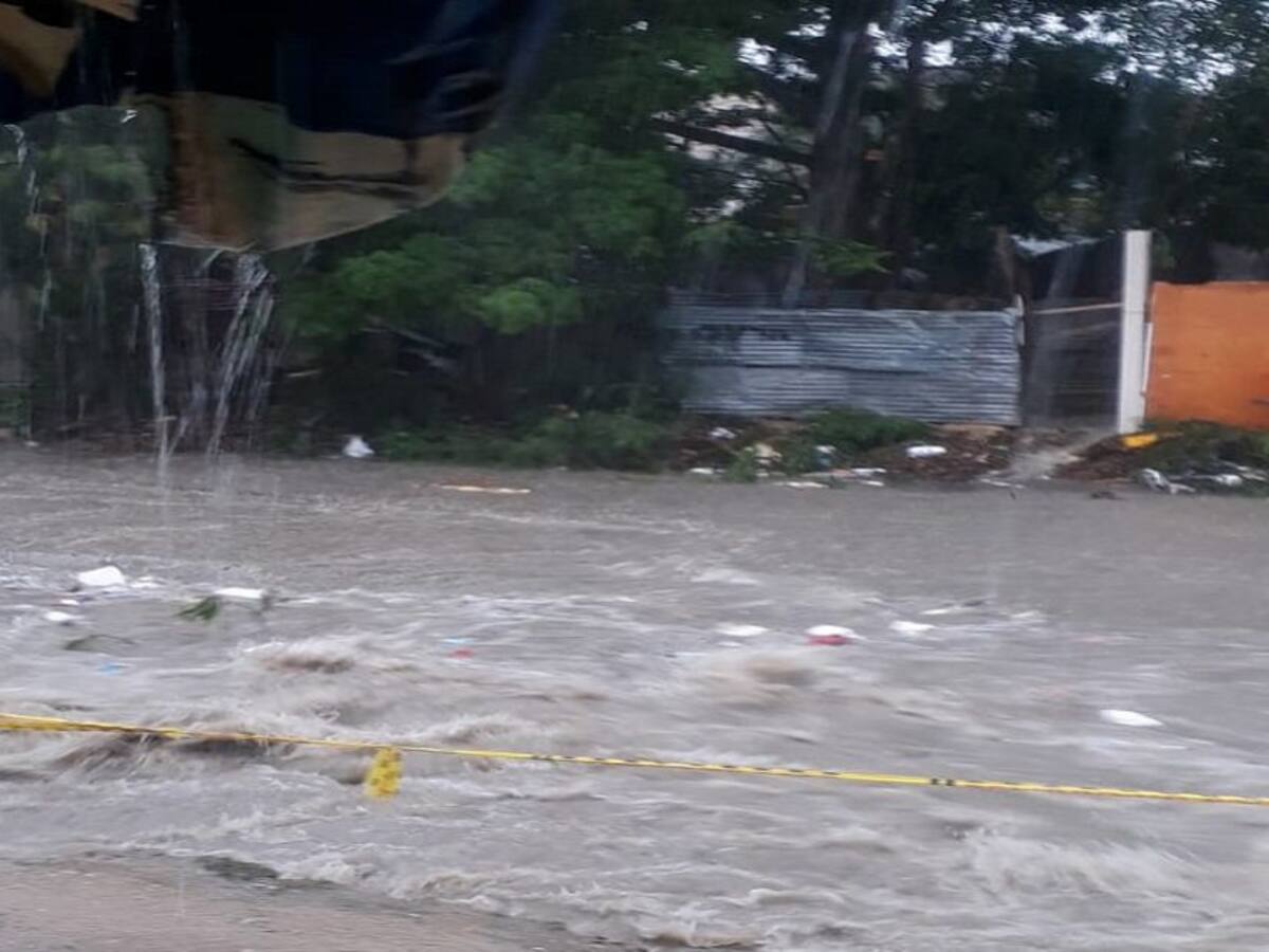 50 casas destechadas en Soledad por fuertes vientos