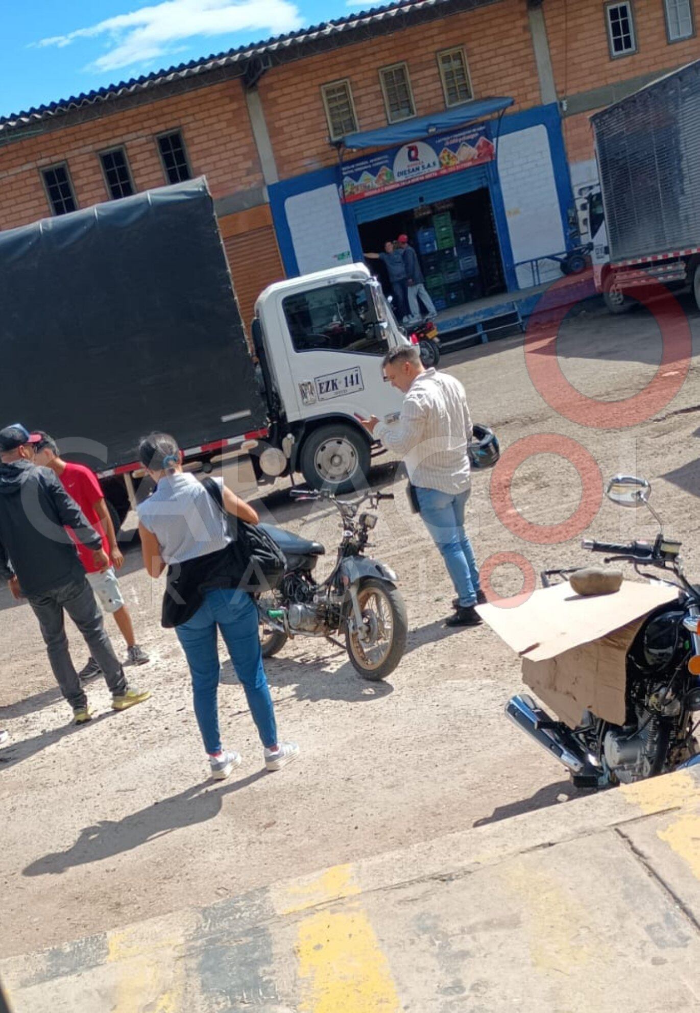 Ataque por presunta extorsión en la Nueva Sexta / Foto: Cortesía