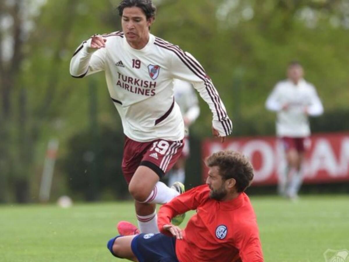 Flabián Londoño, el colombiano en River que quiere llegar al primer equipo