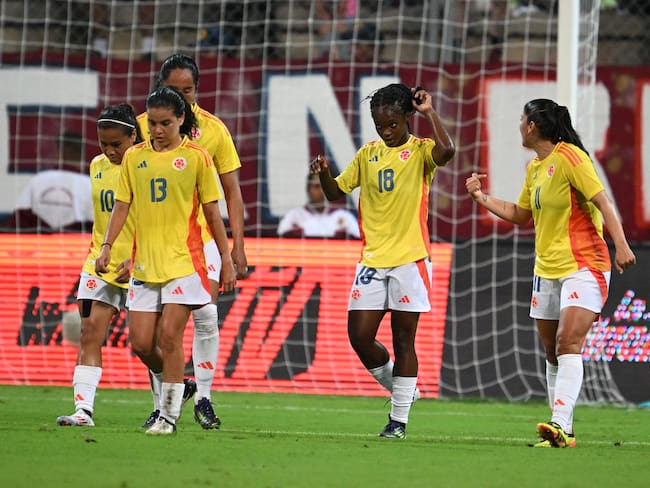 Selección Colombia femenina (Photo by Federico PARRA / AFP) (Photo by FEDERICO PARRA/AFP via Getty Images)