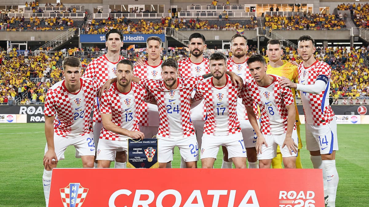 Croacia, posible rival de Colombia en el Mundial, presentó su lista de 26 convocados
