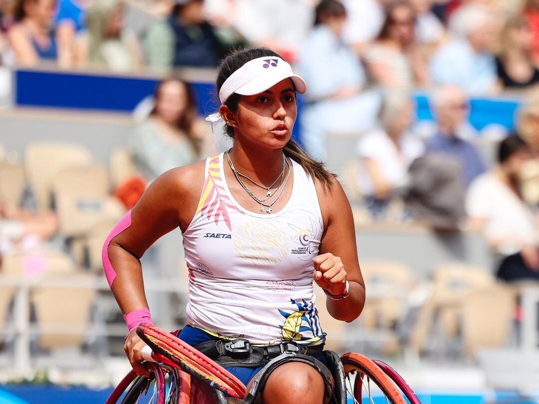 Angélica Bernal, tenista colombiana / Twitter: Twitter: @ITFTennis_es.