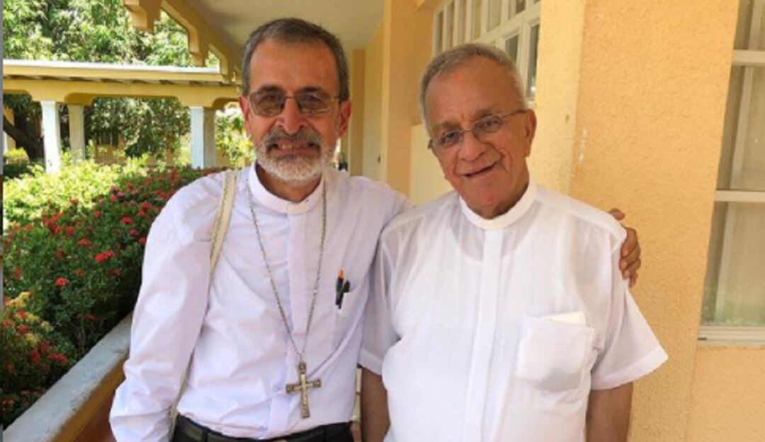 Monseñor Francisco Múnera Correa llegó a Cartagena en las últimas horas y fue recibido por Monseñor Jorge Enrique Jiménez