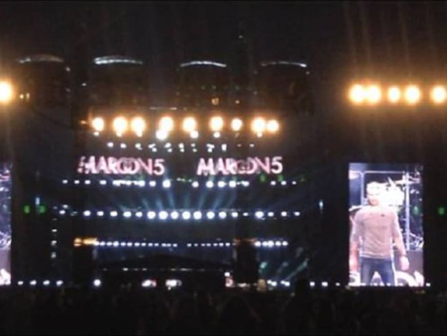 En fotos: Fanáticos de Maroon 5 comparten los mejores momentos del concierto