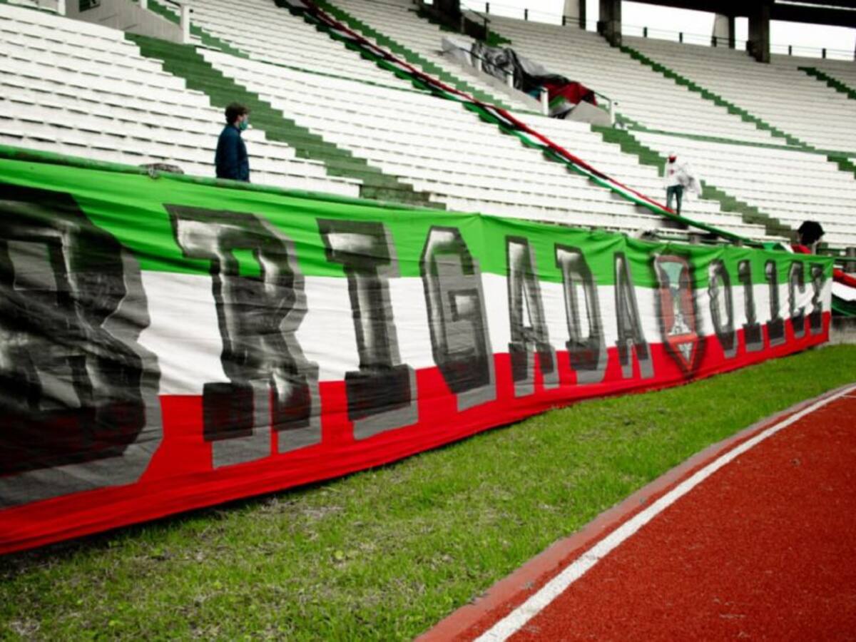 Afición del Once Caldas muestra su descontento con los máximos accionistas