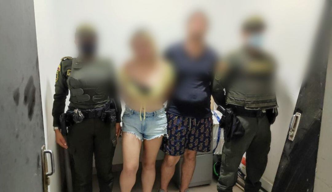 Fueron capturados en Manga cuando omitieron la señal de pare y son sindicados de violencia contra servidor público y daño en bien ajeno