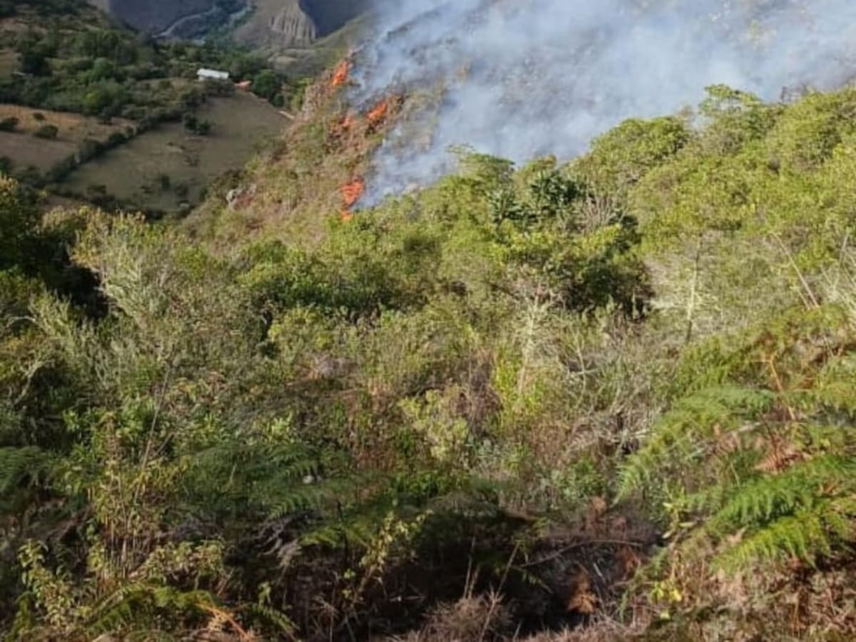 Incendio en Guacamayas completó tres días