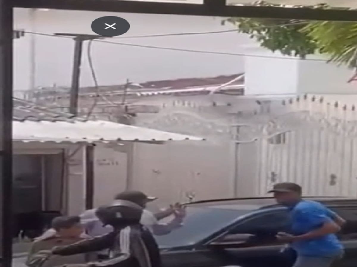 Atraco con arma de fuego frente a un niño causó pánico en el barrio Santa Mónica