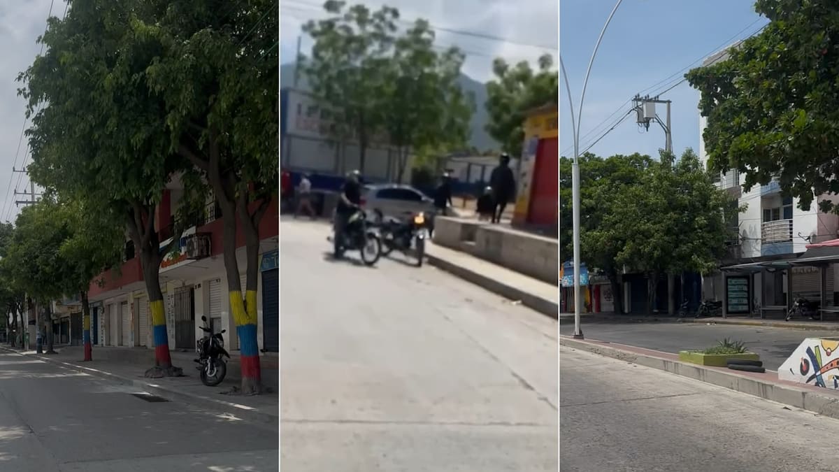 Temor, cierres y transporte afectado mantienen en tensión a Santa Marta tras anuncio de paro armado