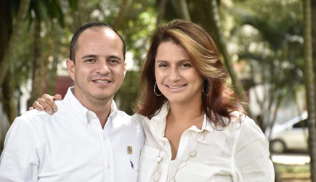 Congresistas Juan Espinal y Paola Holguín. Foto: cortesía.
