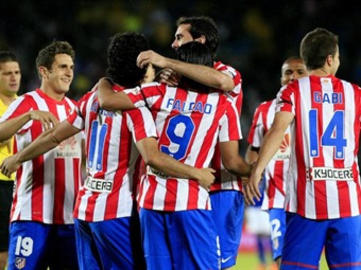 Atletico de Madrid, con gol de Falcao, venció 2-1 a Millonarios en partido amistoso