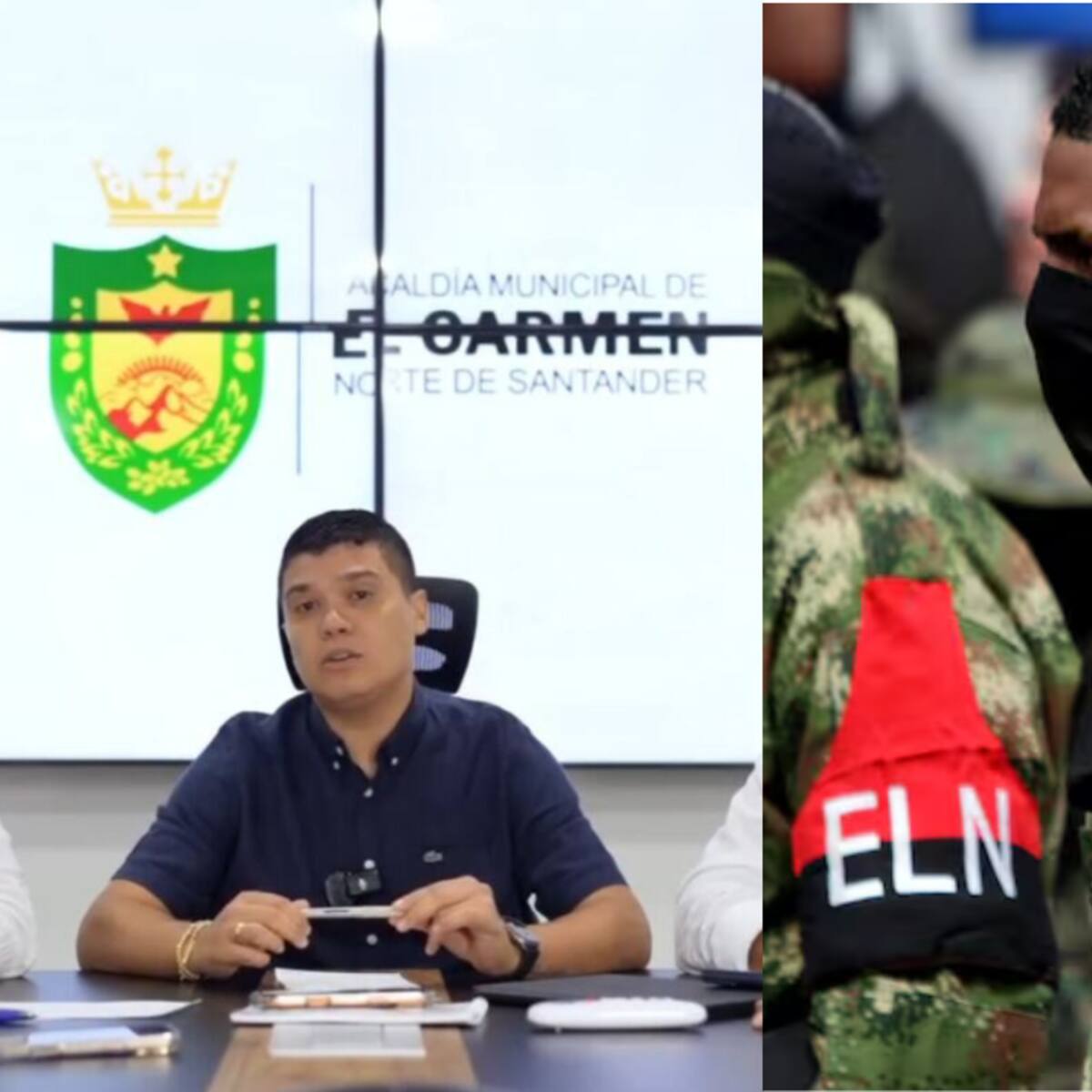 Decretan toque de queda en El Carmen, Norte de Santander, por amenazas del ELN