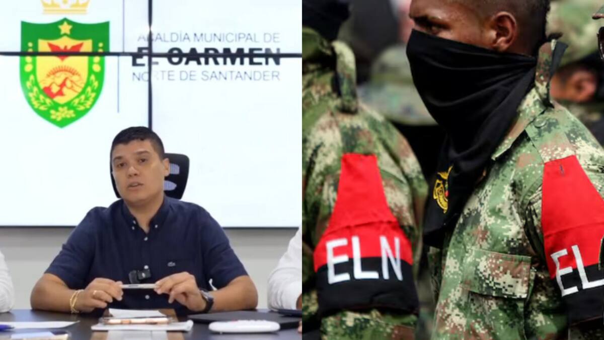 Decretan toque de queda en El Carmen, Norte de Santander, por amenazas del ELN