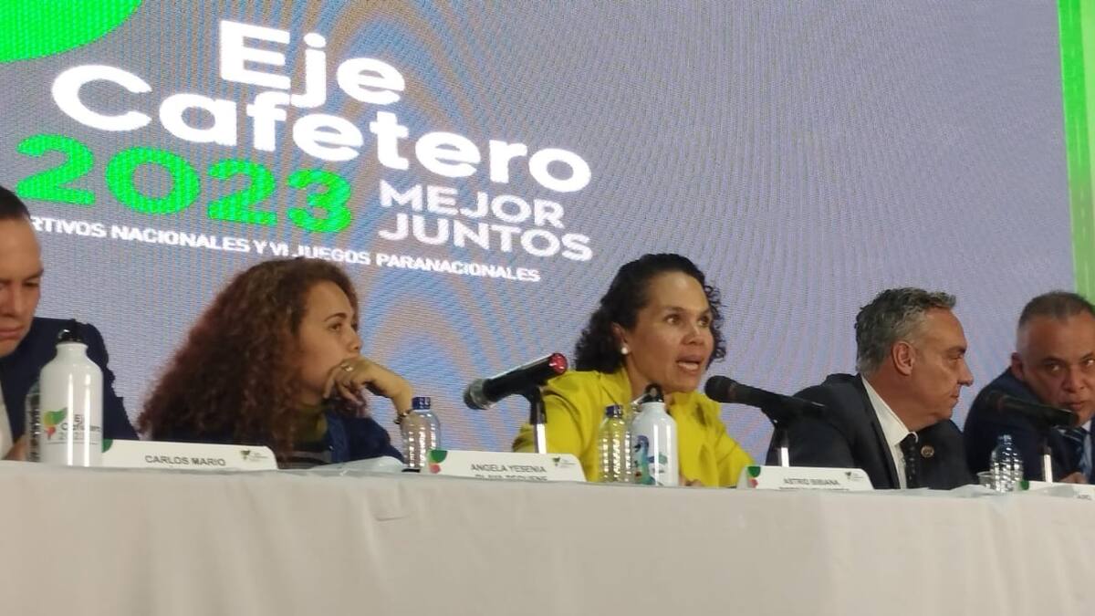 Informe Lanzamiento Juegos Nacionales y Para Nacionales eje cafetero 2023