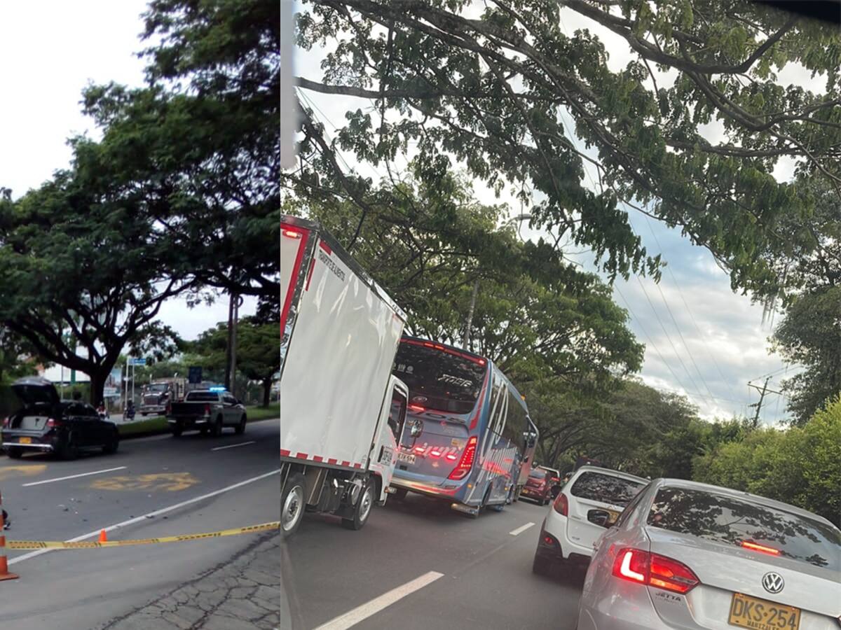 Anuncian medidas para solucionar dificultades de movilidad en la vía Pereira - Cerritos