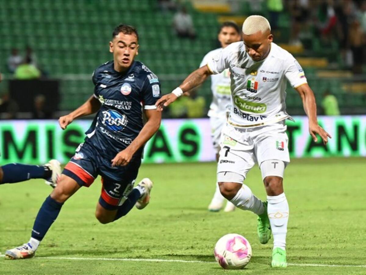 Once Caldas cede el liderato de la liga tras caer contra Alianza en Valledupar