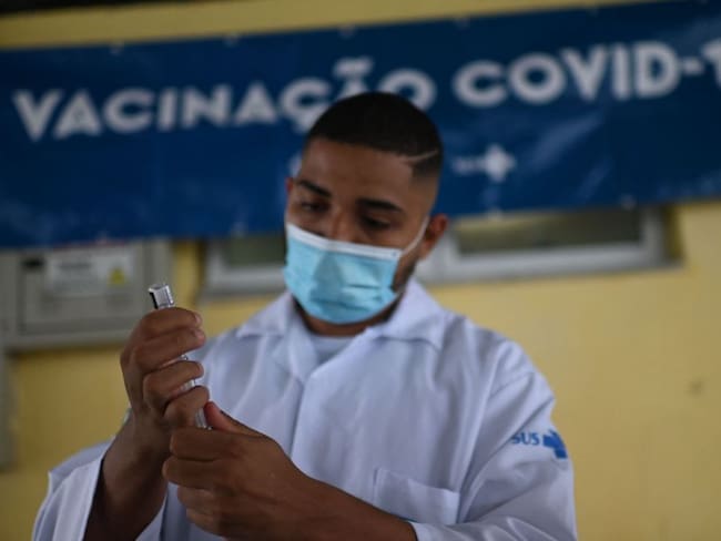 Vacunación contra el coronavirus en Brasil. 