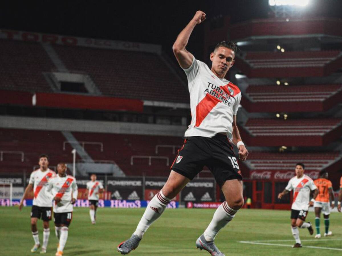 Borré marcó para River en la derrota en el regreso del fútbol argentino
