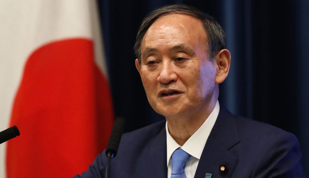 El primer ministro de Japón, Yoshihide Suga