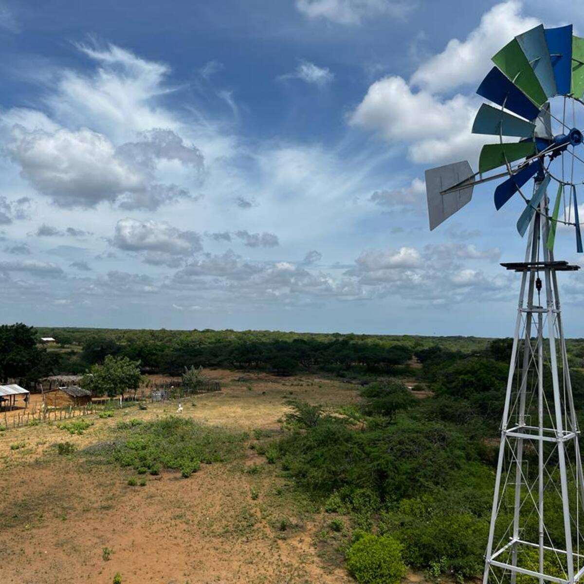 SENA restauró molinos de viento para que comunidades Wayúu se surtan de agua