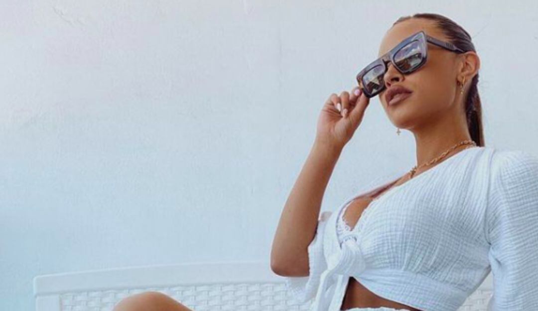 La modelo argentina Antonella Belén Delmonte